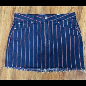 AE HIGH RISE MINI SKIRT SUPER STRETCH